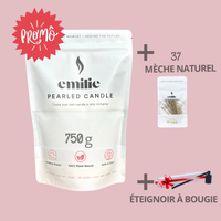 Emilie candle® - Perles de bougie 750g